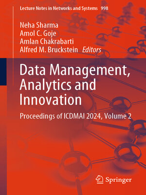 cover image of Data Management, Analytics and Innovation